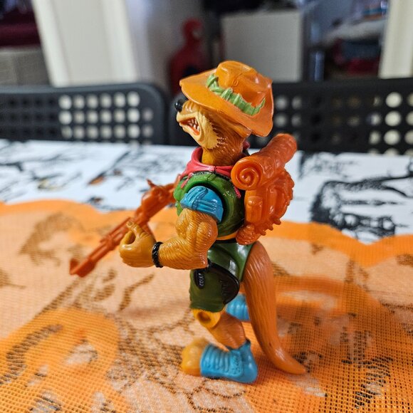Teenage Mutant Ninja Turtles Walkabout Kangaroo Action Figure 1991 TMNT - Picture 5 of 9